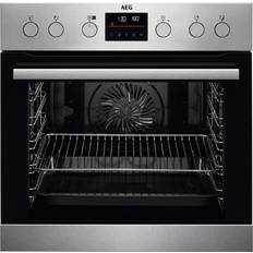 Dampfunksjon - Innbyggingsovner Stekeovner AEG epb355060m built-in oven Stainless Steel