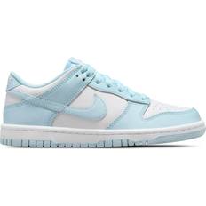 Blue Sport Shoes Children's Shoes Nike Dunk Low GS - White/Glacier Blue