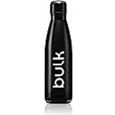 Water jet Bulk Insulated Stainless Steel Water Bottle, Jet Black, 500 ml