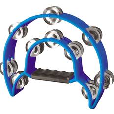 Musikinstrument Stagg Cutaway Tambourine, 20 Jingles, Blue