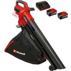 Einhell VENTURRO 18/210 18v Cordless Brushless Leaf Blower and Vacuum 2 x 5.2ah Li-ion Charger