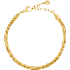 Herringbone Bracelet - Gold