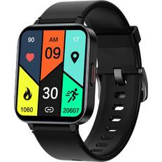 Ruimen Smart Watch,1.69 Inch Full Touchscreen Smart Watch IP68 Heart Rate,Blood