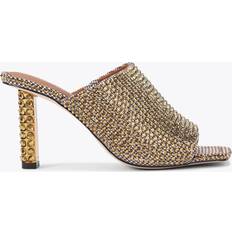 Kurt Geiger Brown Heels & Pumps Kurt Geiger Kurt Geiger Women's Heels Beige Fabric Mayfair