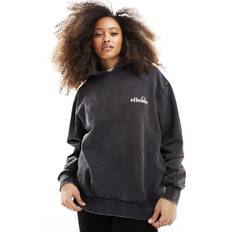 Baumwolle - Unisex Tanktops Ellesse Keilly Anorak-hættetrøje sort vask-Black