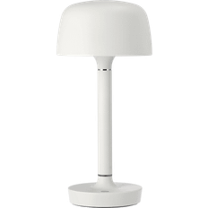 Scandi Living Portátil Halo 25.5 cm White Lámpara de mesa