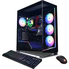 Desktop Computers CyberPowerPC Gamer Master Ryzen 5 5500 16GB 1TB Black