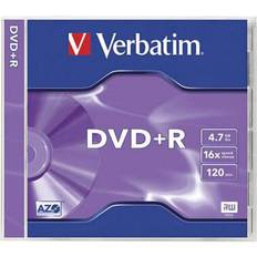 Optical Storage Verbatim DataLifePlus Azo Disc with Case 4.7GB DVD R