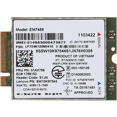 BeWinner 4G LTE Portable Module for ThinkPad, EM7455 UMTS HSDPA HSPA + LTE 4G Network Card, Integrated Chipset, NGFF/M.2 Interface, Network Module for T460, T460p, T460s T470 T470S T470P X260 X270