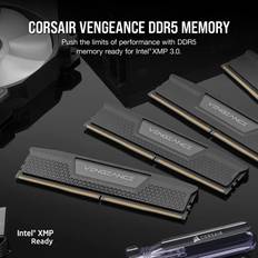 Corsair VENGEANCE 32GB 2x16GB DDR5 DRAM 6000MT/s CL36 Memory Kit Black