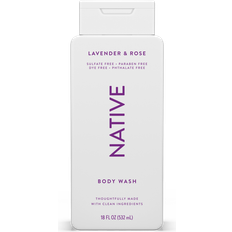 Native Body Wash Lavender & Rose 532ml