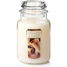 Yankee Candle Classic Large Jar French Vanilla Cream Scented Candle 1143g