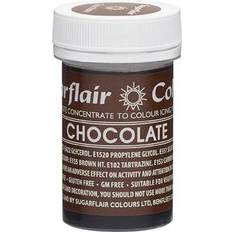 Brown Baking Decorations Sugarflair Chocolate Spectral Paste Concentrate Colouring