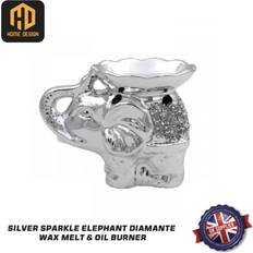 Ceramic Wax Melt Lesser & Pavey Sparkle Elephant Diamante Oil Wax Melt