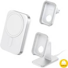 OtterBox MagSafe Mount for iPhone Multi-Mount Power Bank Future White