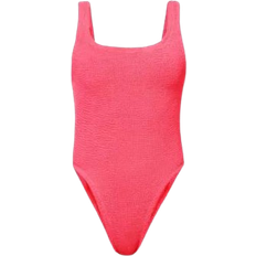 Hunza G Square Neck Swim - Hot Pink