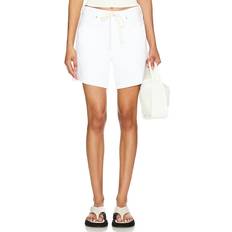 Blanco - Shorts de mezclilla Citizens of Humanity Brynn Drawstring Short - White