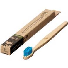 Eco Living Kids 100% Plant Based Beech Wood Toothbrush Blue