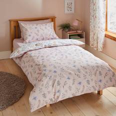 Dunelm Woodland Reversible Duvet Cover Pink (200x135cm)