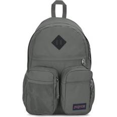 Jansport Backpack Both Side Pockets PC Sleeve - Gray