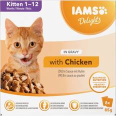 IAMS delights kitten wet cat food chicken