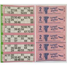 Jumbo 750 2 PAGE GAMES BINGO TICKETS 6 TO VIEW BINGO BOOKS