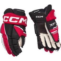 CCM Senior Tacks XF Hockey Gloves 13" Black/Red/White