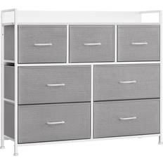 Songmics UKLTS523L10 Dove Grey/Cloud White Chest of Drawer 98x85.1cm