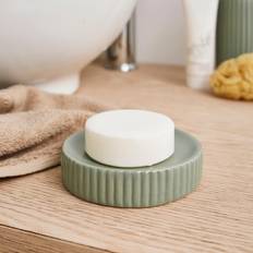 Green Soap Holders Dunelm Ribbed Soap Dish