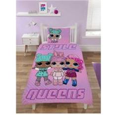 LOL Surprise Style Queens Set Duvet Cover Pink
