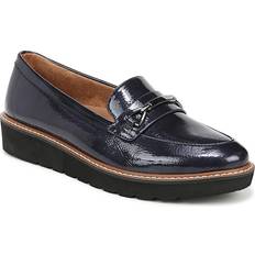 Low Shoes Naturalizer Elin Loafer Women's Midnight Navy Patent Loafers Wedge