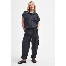 Barbour Trousers & Shorts Barbour International Carla Cargo Trousers, Black