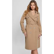 Guess Vrouw Jassen Guess Jade Belted Trenchcoat - Beige