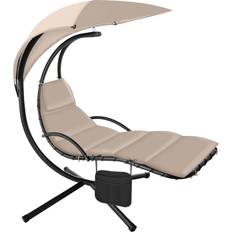 Lounge Chairs Patio Chairs tectake Elaria Large Sun Canopy with UV-Protection 197 x 132 x 195 cm Lounge Chair