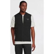 Castore Mens Training Hybrid Quilted Gilet Black, Black, 2Xl, Men