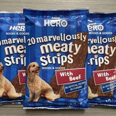 hero 20 marvellously meaty strips 200g