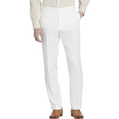 Linen Clothing Tommy Hilfiger Men's Modern-Fit Linen Pants White 44x30