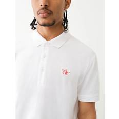 True Religion Skjorter True Religion Patched Logo Polo Shirt - Hvid