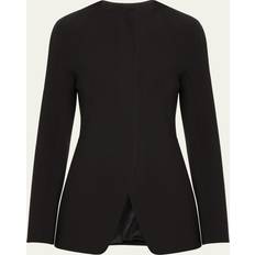 Outerwear Max Mara Girone Tailored Jersey Jacket BLACK