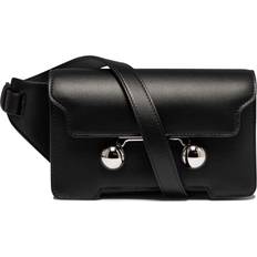 Marni Axelremsväskor Marni Läder Crossbody Väska - Svart