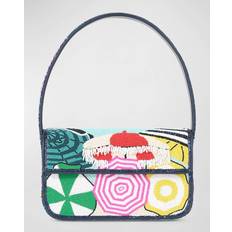 Multicoloured Messenger Bags Staud Tommy Beaded Shoulder Bag UMBRELLAS
