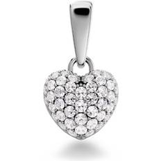 Edblad Silver Berlocker & Hängen Edblad Heart Charm Sparkle Silver
