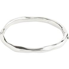 Pilgrim Silver Armband Pilgrim Light Recycled Bangle Silverplated Dam Bangles one