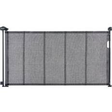 VEVOR Retractable Baby Gate, 34.2' Tall Mesh Baby Gate, Extends up to 60' Wide Retractable Gate for Kids or Pets, Retractable Dog Gates for Indoor Stairs