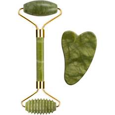 Skincare Dechoicelife 04 Natural Jade Roller Gua Sha Set Gouache Jade
