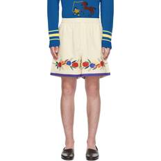 Bode Off-White Fruit Bunch Shorts WTMLT WHITE MULTI L-XL