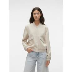 Wit Jassen Vero Moda Vmamala Short Jacket - Beige