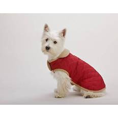 Dog Gone Smart suede quilted belly coat