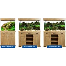 Fluval shaker 168 252 345 aquarium complete kit oak tropical fish