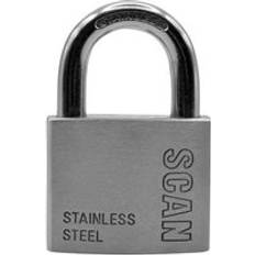Stainless Steel Locks Scan Stainless Steel Padlock 50mm SCAPLSS50